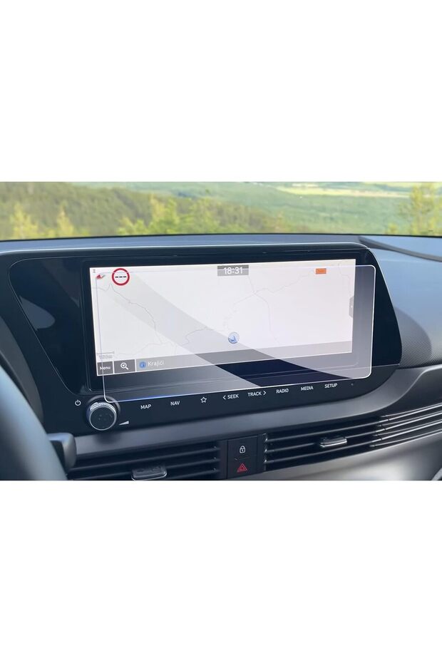 Hyundai Bayon 10.25 Inch Compatible Multimedia Screen Protector Nano Film 2024