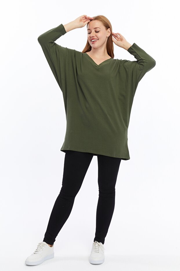 Bat Sleeve Blouse - 3