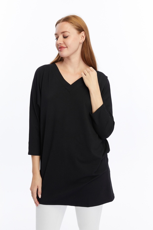 بلوزة بأكمام الخفافيش - 5