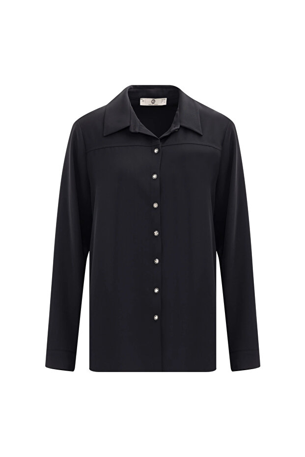 Uzun Kollu Basic Gömlek - 6