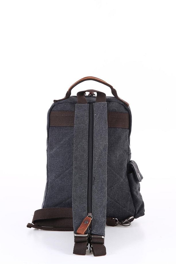 ÇÇS 51563 Kanvas Kumaş Sırt Çantası - 3
