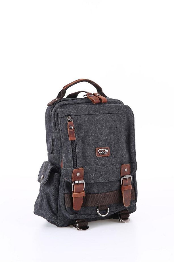 ÇÇS 51563 Kanvas Kumaş Sırt Çantası - 2
