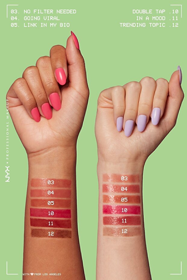 Fat Oil Slick Click Parlatıcı Dudak Balmı - 10 Double Tap - 8