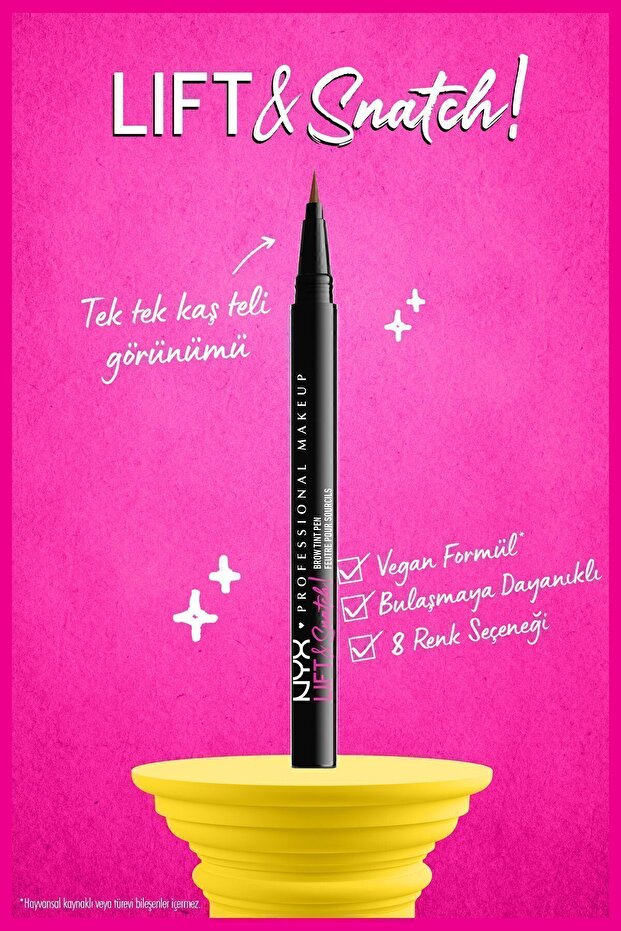 Lift & Snatch! Brow Tint Pen Espresso - Kaş Kalemi - 3