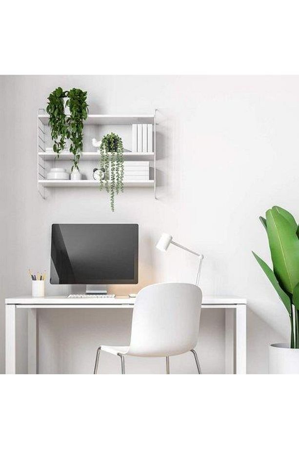 Yapay Çiçek Saksıda Sarkan String 6 Dallı 55cm Sarkan Çiçek - 6