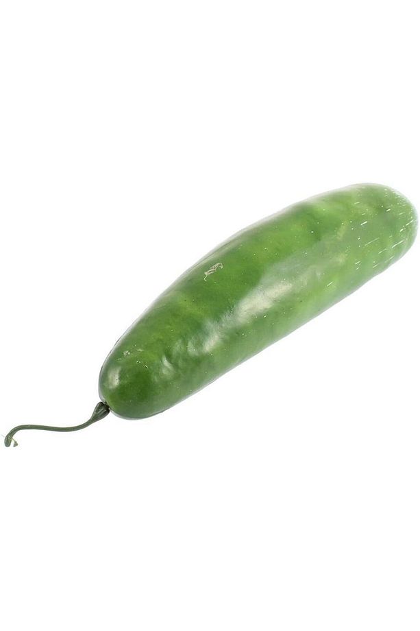 Yapay Sebze Salatalık Cucumber 1adet 17*5cm Gerçek Boyut - 2