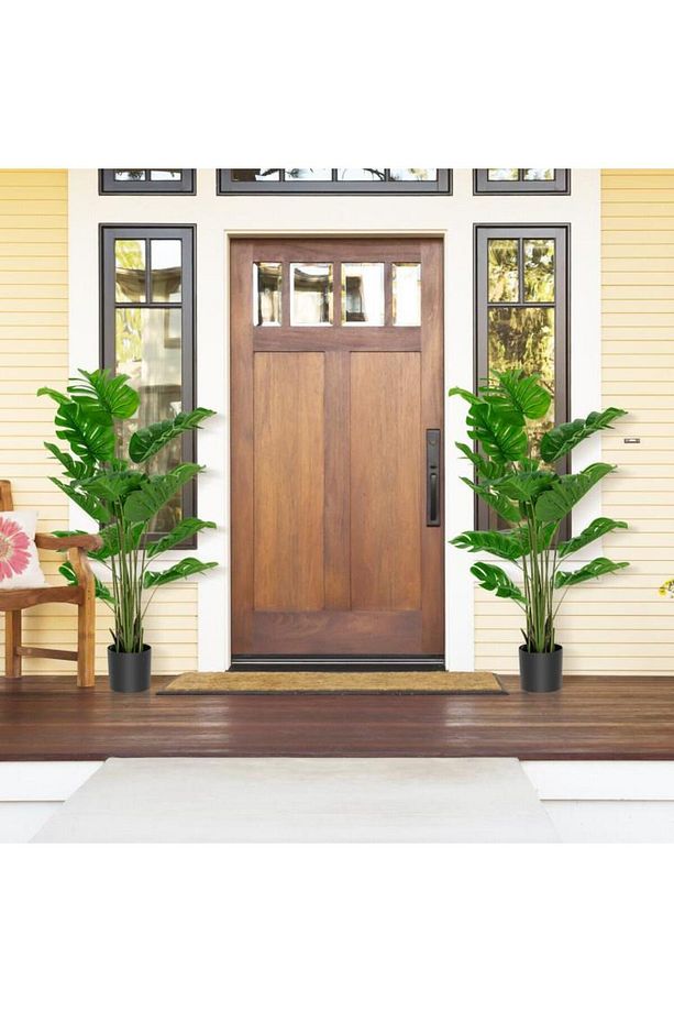 Yapay Ağaç Monstera Deve Tabanı Ağacı 160 cm 12 Yaprak - 2