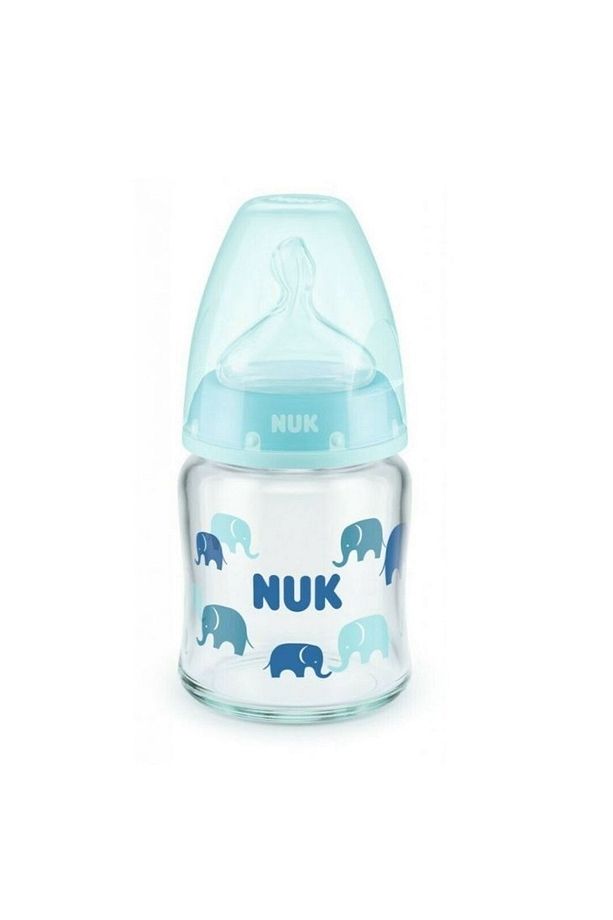 Mavi 120 ml Cam Fc Plus Isı Göstergeli Biberon - 1