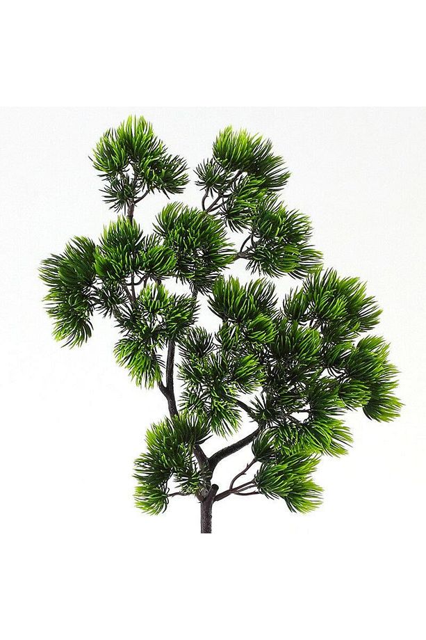 Yapay Çiçek Bonzai Dalı Çam Iğneli Bonsai Yaprakları Dekoratif Yapay Bitki - 2