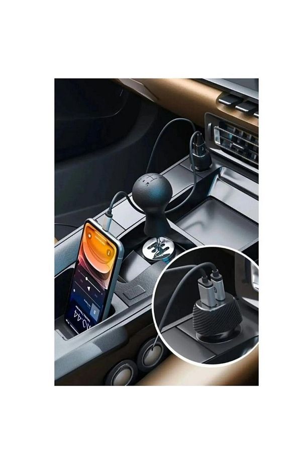48w Type C Usb Hızlı Şarj Qualcomm Araç Şarj Şarz Kiti Araç Şarj Araç Içi Şarj Aleti Çakmaklık - 3