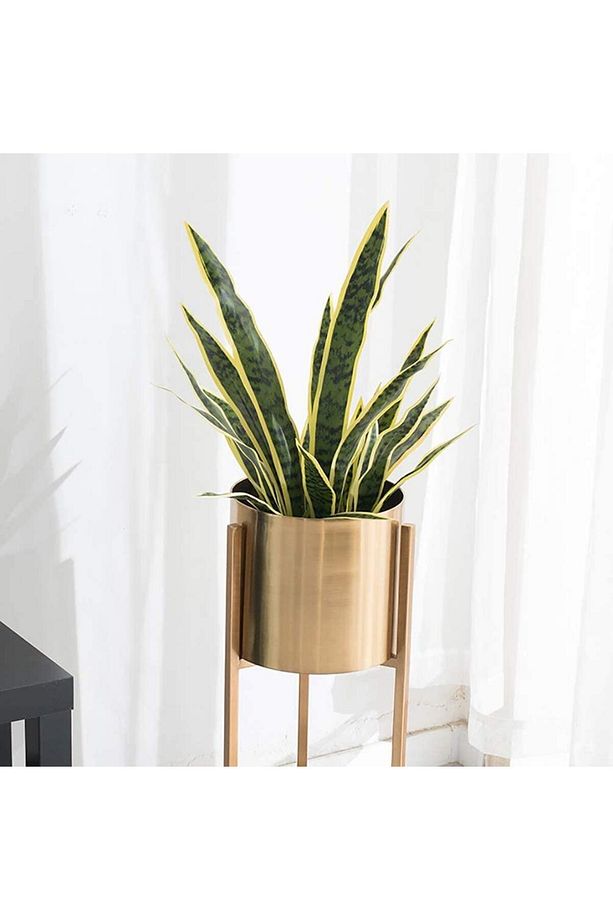 Yapay Çiçek Sansevieria Yeşil Kılıç Çiçeği 4 Adet 65cm Salon Çiçeği Yapay Bitki - 4