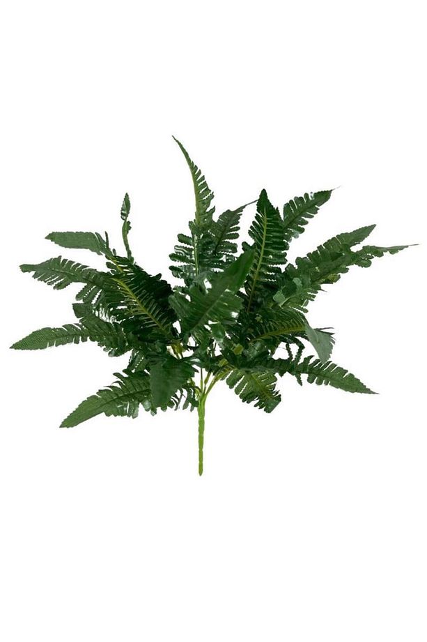 Yapay Çiçek Cycas Aşk Merdiveni Eğrelti Otu Sıkas Bitkisi 7 Dal 21 Yaprak 40*30cm Yapay Bitki - 3