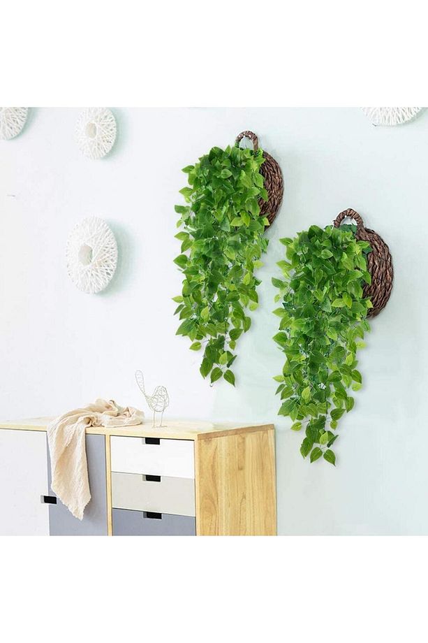 Sarkan Yeşil Yaprak Sarmaşık Yapay Çiçek 100x35cm Dev Bitki Sy1 - 2