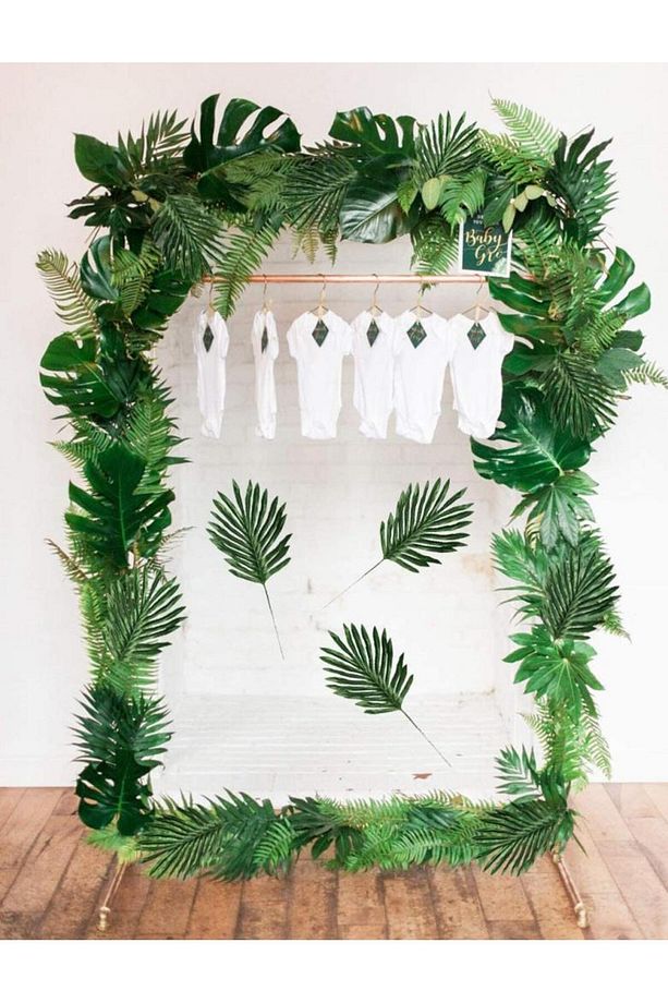 Yapay Çiçek Monstera Deve Tabanı Yaprağı Yapay Yaprak - 4