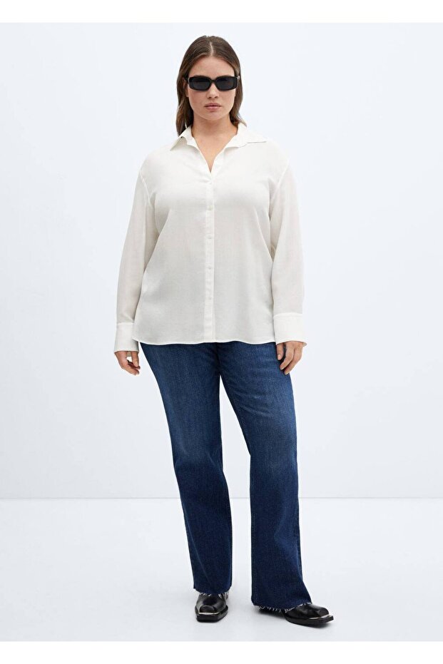 Lyocell akışkan gömlek - 6