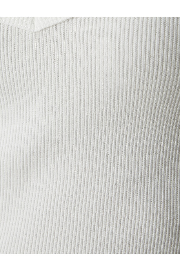 Basic Ribbed Undershirt V-Neck Sleeveless - 6