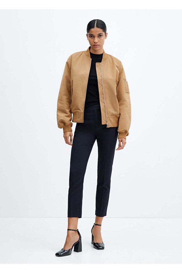 Oversize Bomber Ceket - 2