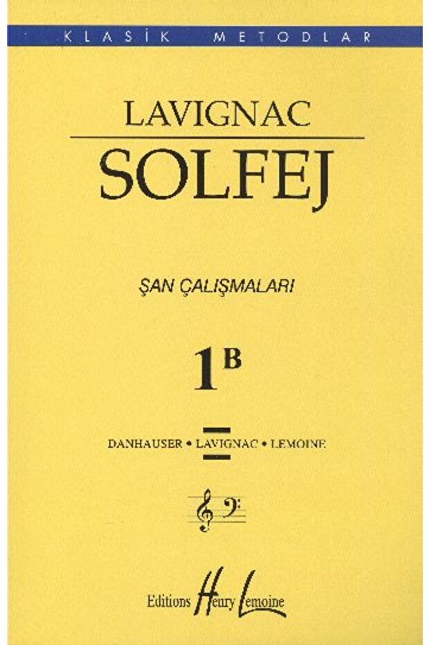 Lavıgnac Solfej şan çalişmalari 1b