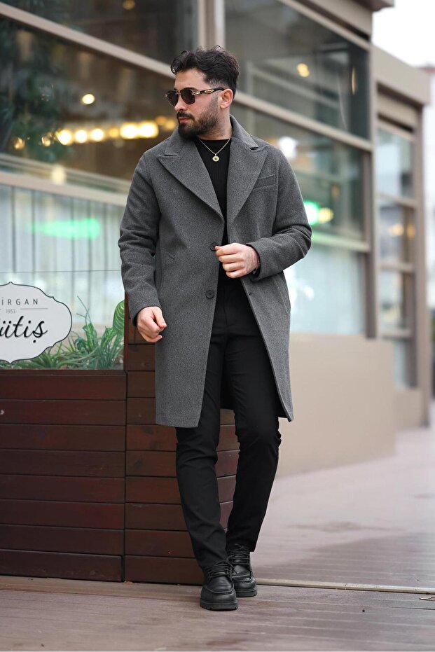 معطف طويل للرجال - 5