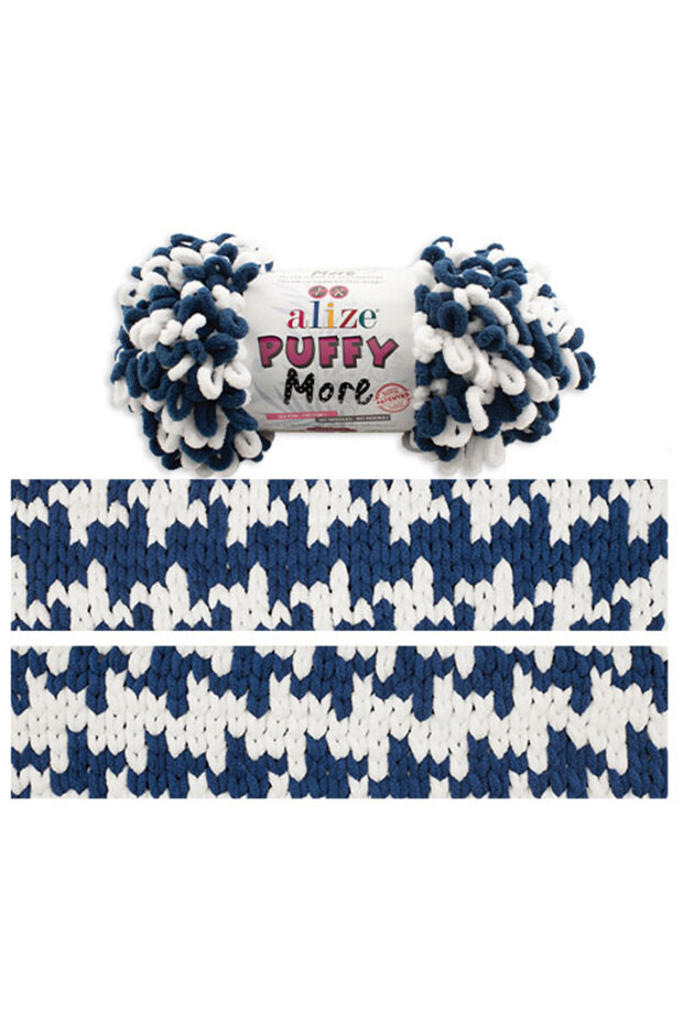 2 Adet Puffy More El Örgü İpliği (2 x 150 Gram) 6557 - 2