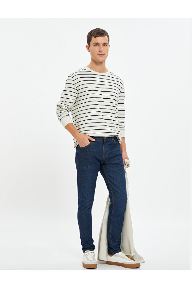 Men's Jean Pants Dark Indigo - Michael Jean 4wam40250nd