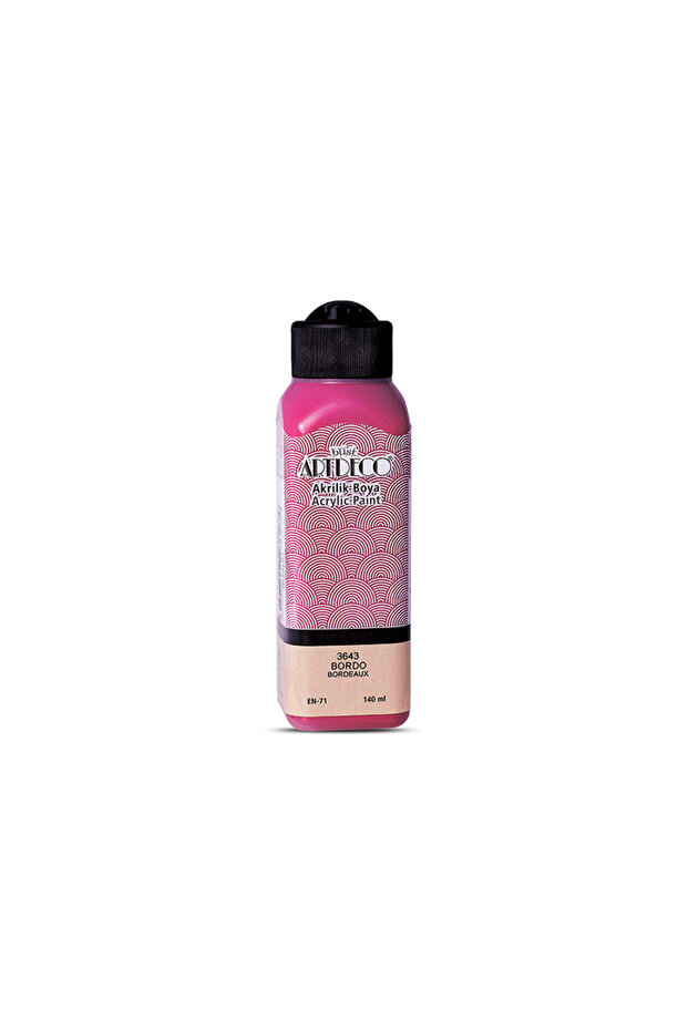 Akrilik Boya 140ml Bordo 3643