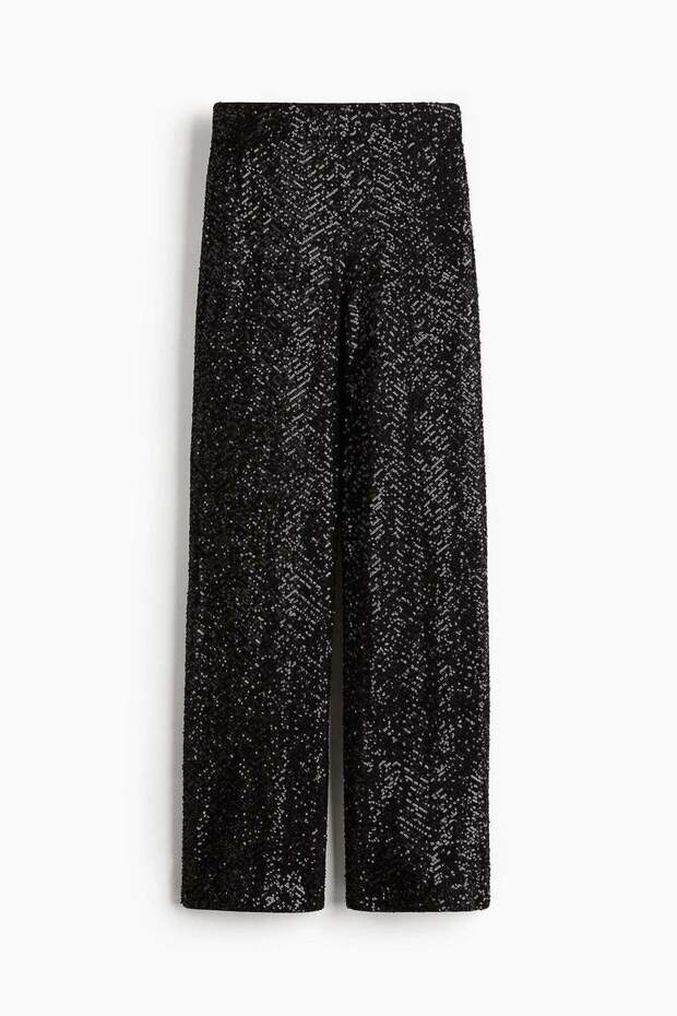 Sequined trousers