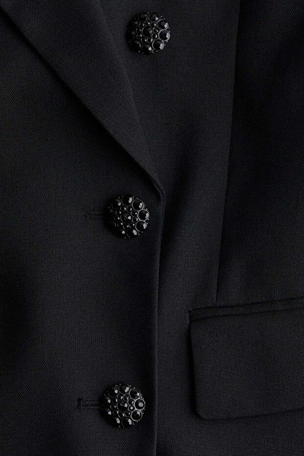 سترة بأزرار مرصعة بأحجار الراين - 2