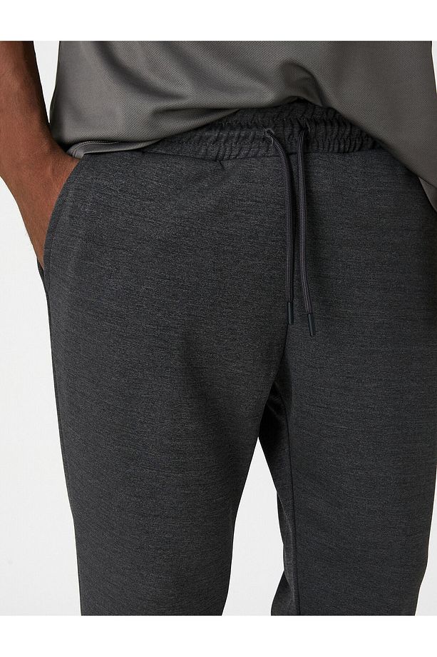 Jogger Eşofman Altı Beli Bağcıklı - 5