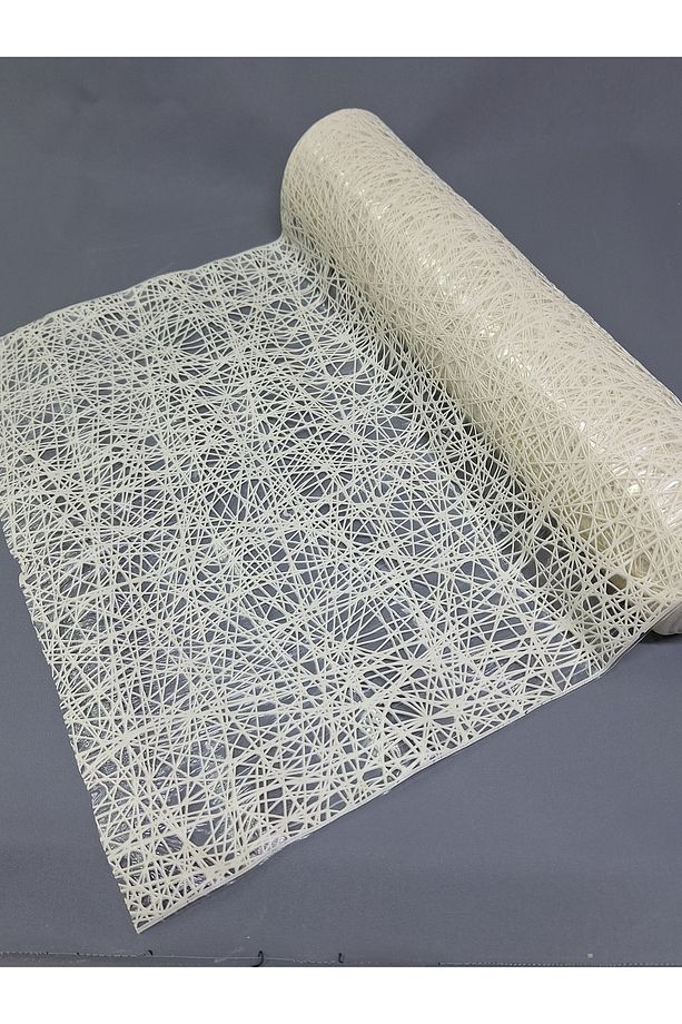 Pvc Küpür Dantel Raf Ve Dolap Örtüsü Runner  (krem) - 2