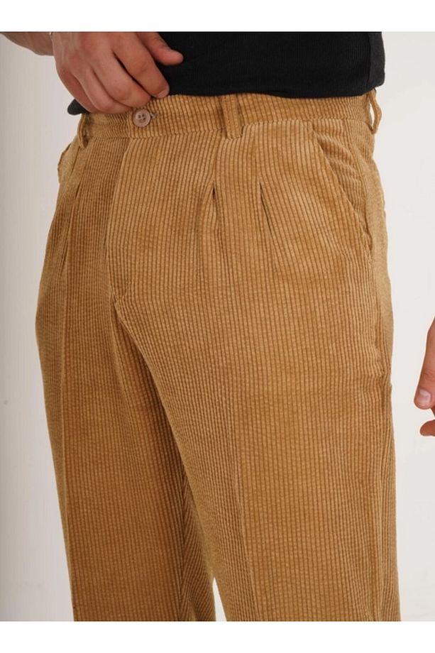 Duble Paça Normal Kadife Pantolon 8315 - 4
