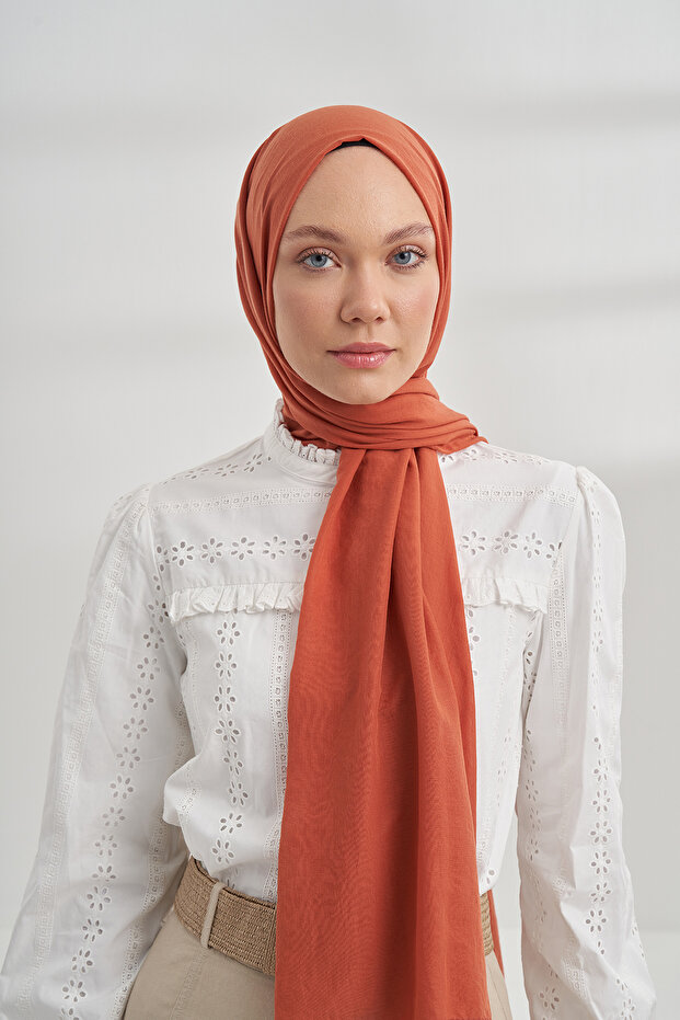 RUSTİK PAMUKSU ŞAL - 3