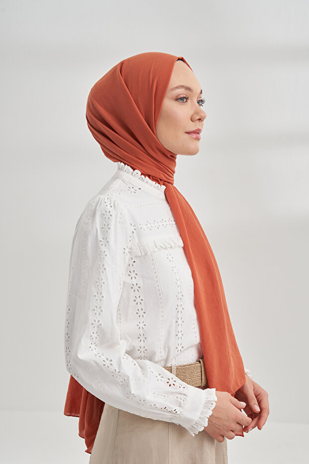 RUSTİK PAMUKSU ŞAL - 4