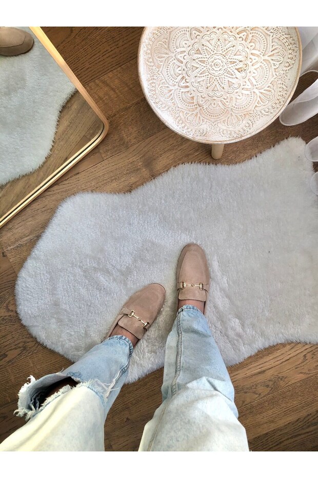 BEJ SÜET LOAFER - 3