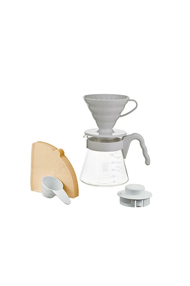 V60 Kahve Demleme Seti Gri - 1