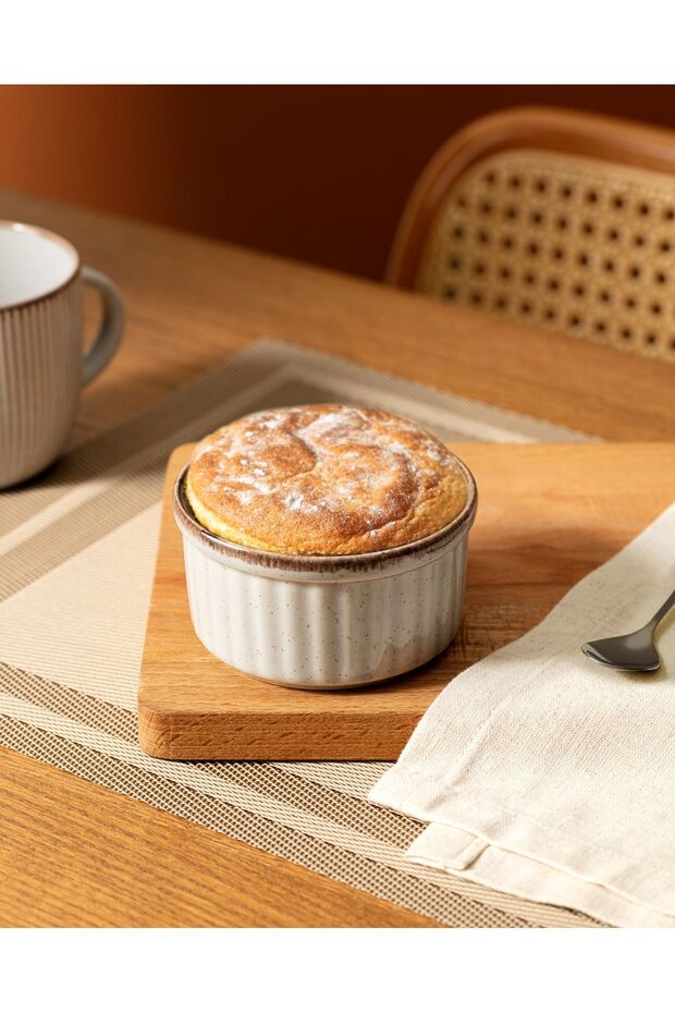 Adenya Sepeti Kleby 2-Piece Soufflé Container - Gray