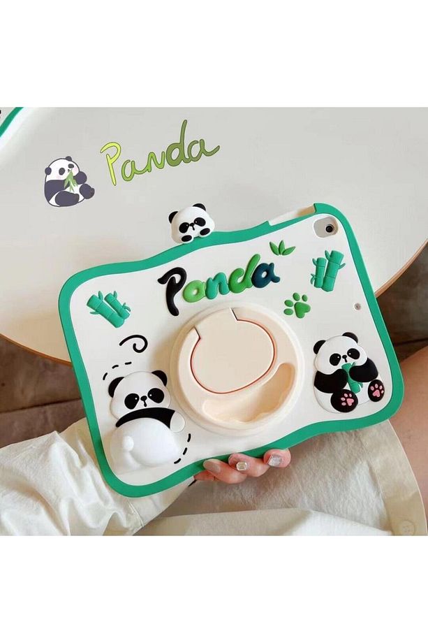 Apple Ipad Air 11inç M2/m3 2025-2024 Uyumlu Çocuk Kılıfı Cute Dolls Standlı Eğlenceli 3d Karekterli - 4