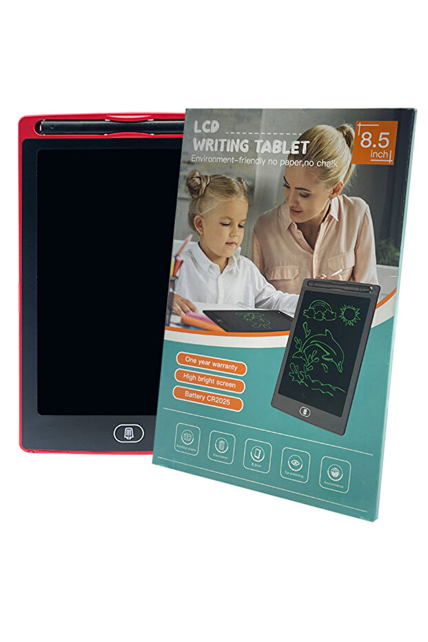 جهاز لوحي للكتابة والرسم بشاشة LCD - أحمر
