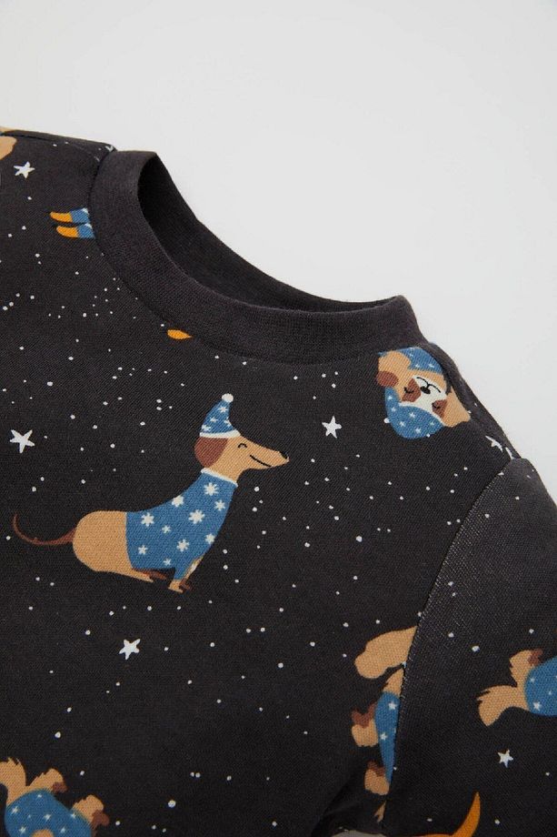 Erkek Bebek Desenli Uzun Kollu Pijama Takımı D6805A5NS - 3