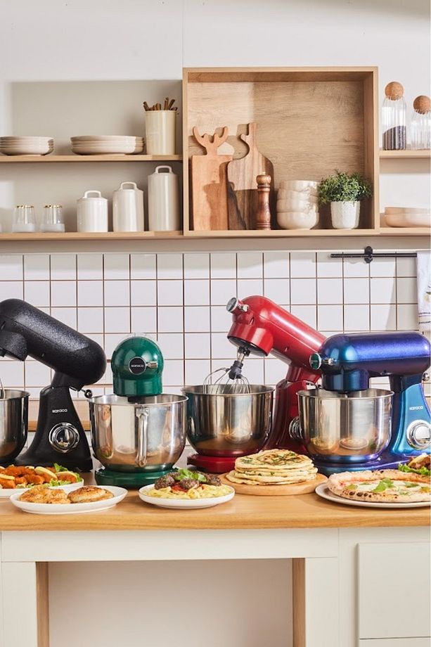 Powercast Chef Döküm Stand Mikser Rudolph Red Mutfak Şefi 1800W 6,2 Lt - 4