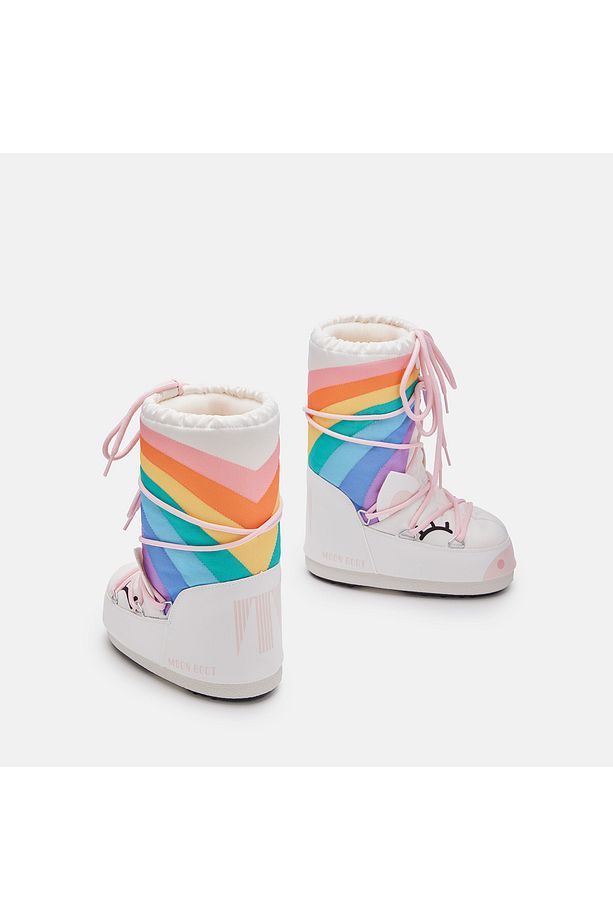 Kadın / Kız Bot (Kar) 80D3400270-AV20 Moon Boot Icon Unicorn White/Multicolor (23-26) - 3
