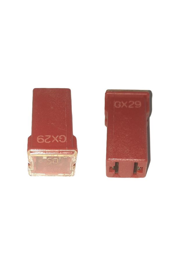GX29 50A2F GX29 50 AMP.2F SIGORTA JPON TIPI KIRMIZI - 1