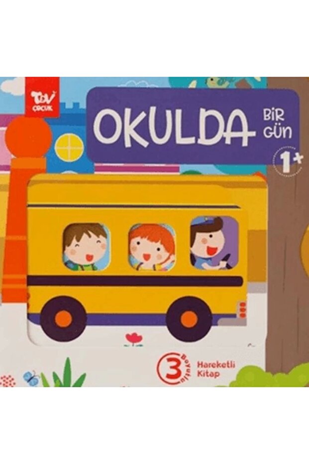 Animated 3D Book a Day at School