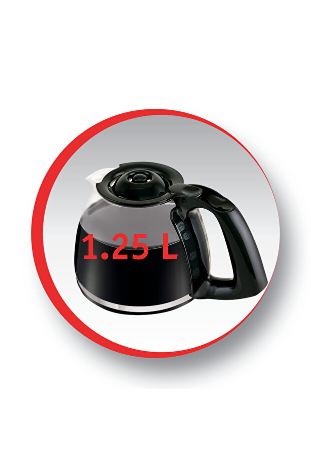 Coffee Machine | Subito Filter Coffee Maker | 1.25L | Anti-Drip | Keep Warm - 3