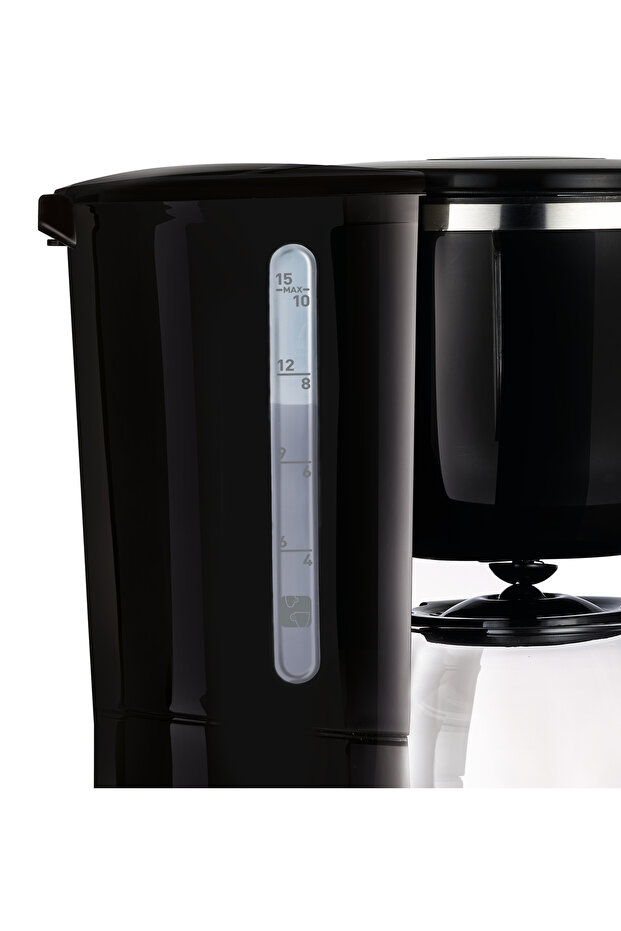 Gran Perfecta Coffee Maker | 1.25L | Anti-Drip | Transparent Water Tank | Black CM442827 - 2