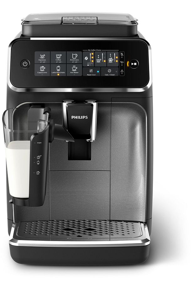 Fully Automatic Espresso Machine Series 3200-1500W, 5 Beverages, LatteGo, Touch Display - 3