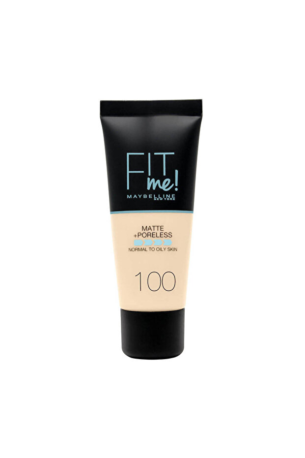 Fit Me Matte Poreless Fondöten - 100 Warm Ivory