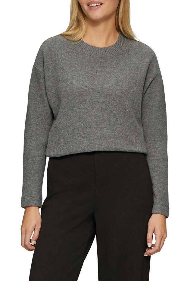 Crew Neck, Sweat, Soft Material - 1