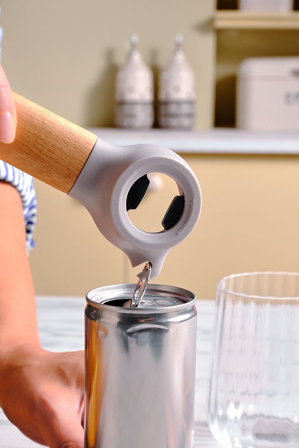Refika'dan Ahşap Saplı 3 In 1 Açacak 14,5 cm - 4