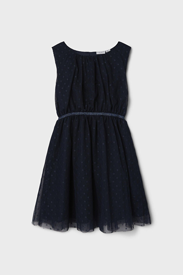 Mädchenkleid Dunkelblau - 8